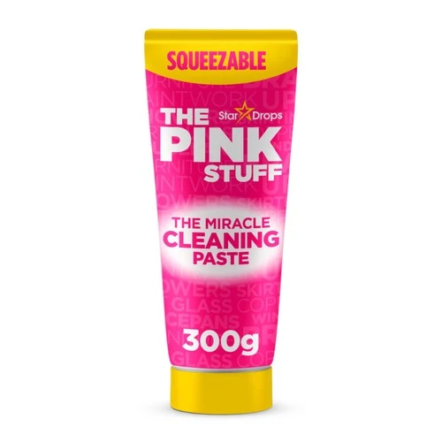 The Pink Stuff Pâte Nettoyante Pressable 300g – Le Nettoyant Viral de TikTok (Tube sans salissures)