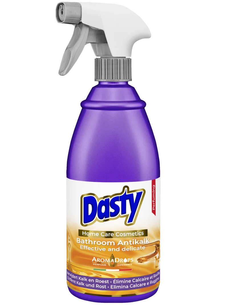 Dasty Spray Anti-calcaire – Élimine calcaire et résidus de savon dans la salle de bain