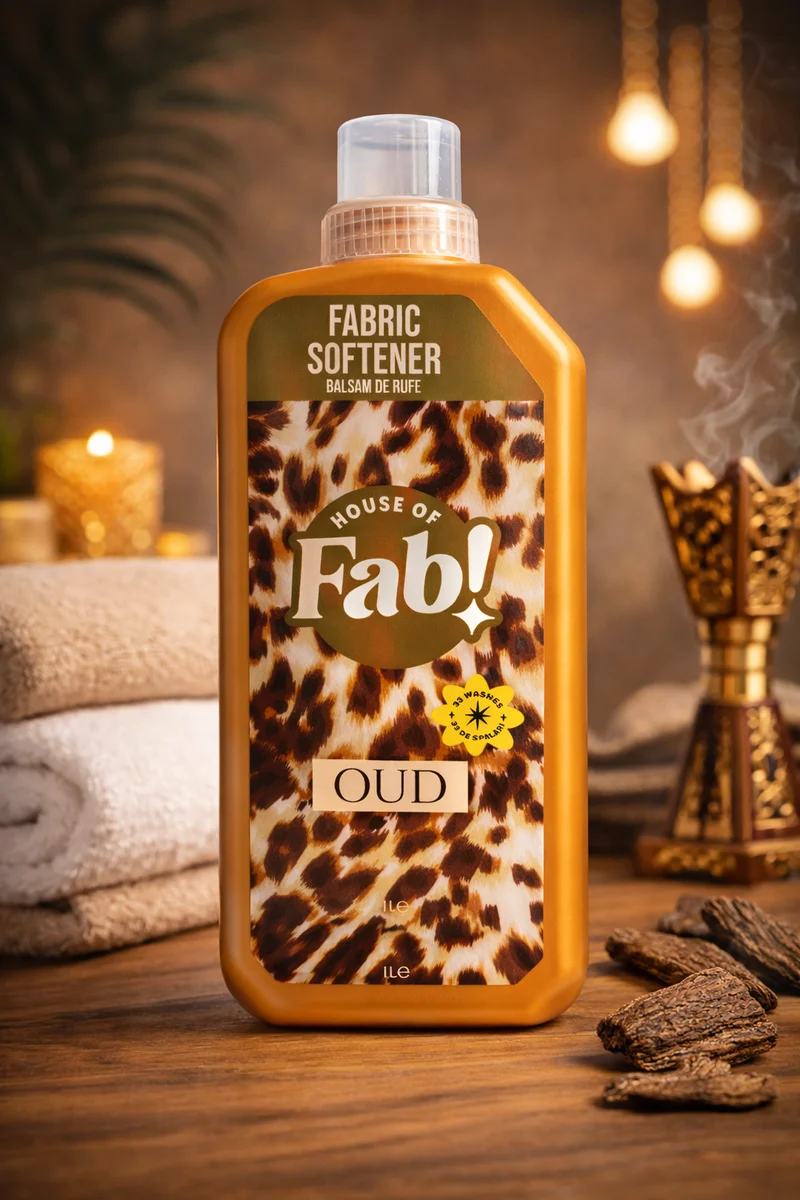 Adoucissant Fabulosa Fabric OUD – Adoucissant textile 1L – 33 Lavages – Assouplissant pour linge