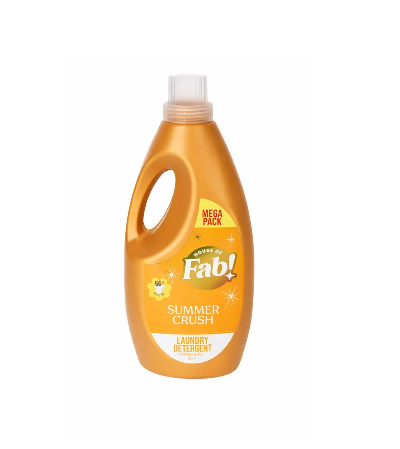 Lessive Fabulosa Summer Crush – Format méga 2L (66 lavages)