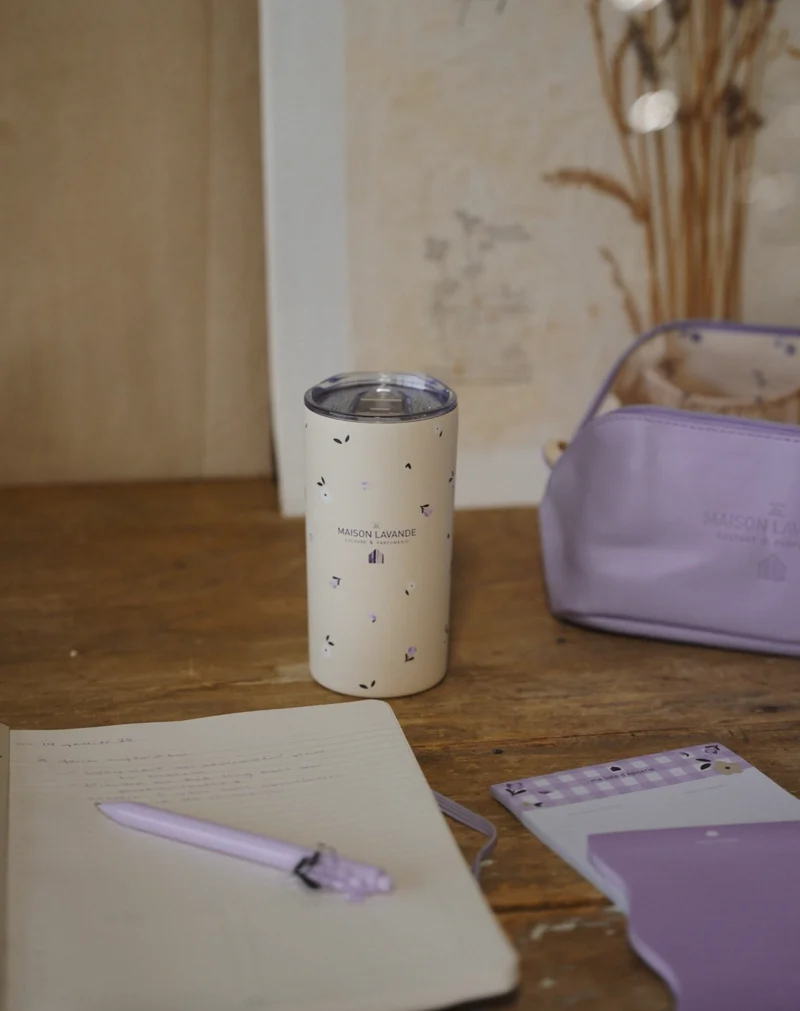 Tasse de transport isotherme - Fleurs & vanille