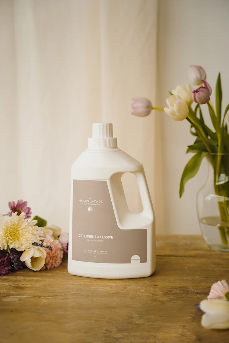 Détergent à lessive - Coton Blanc & lavande