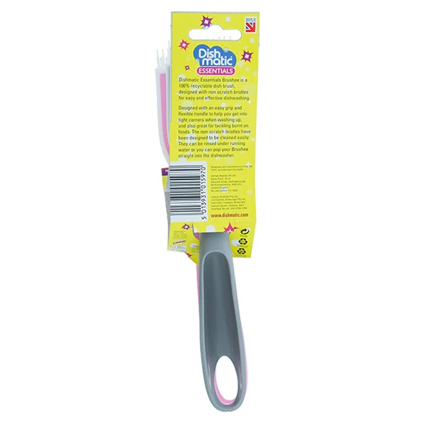 Brosse à vaisselle Dishmatic – Anti-rayures et flexible (paquet de 2)