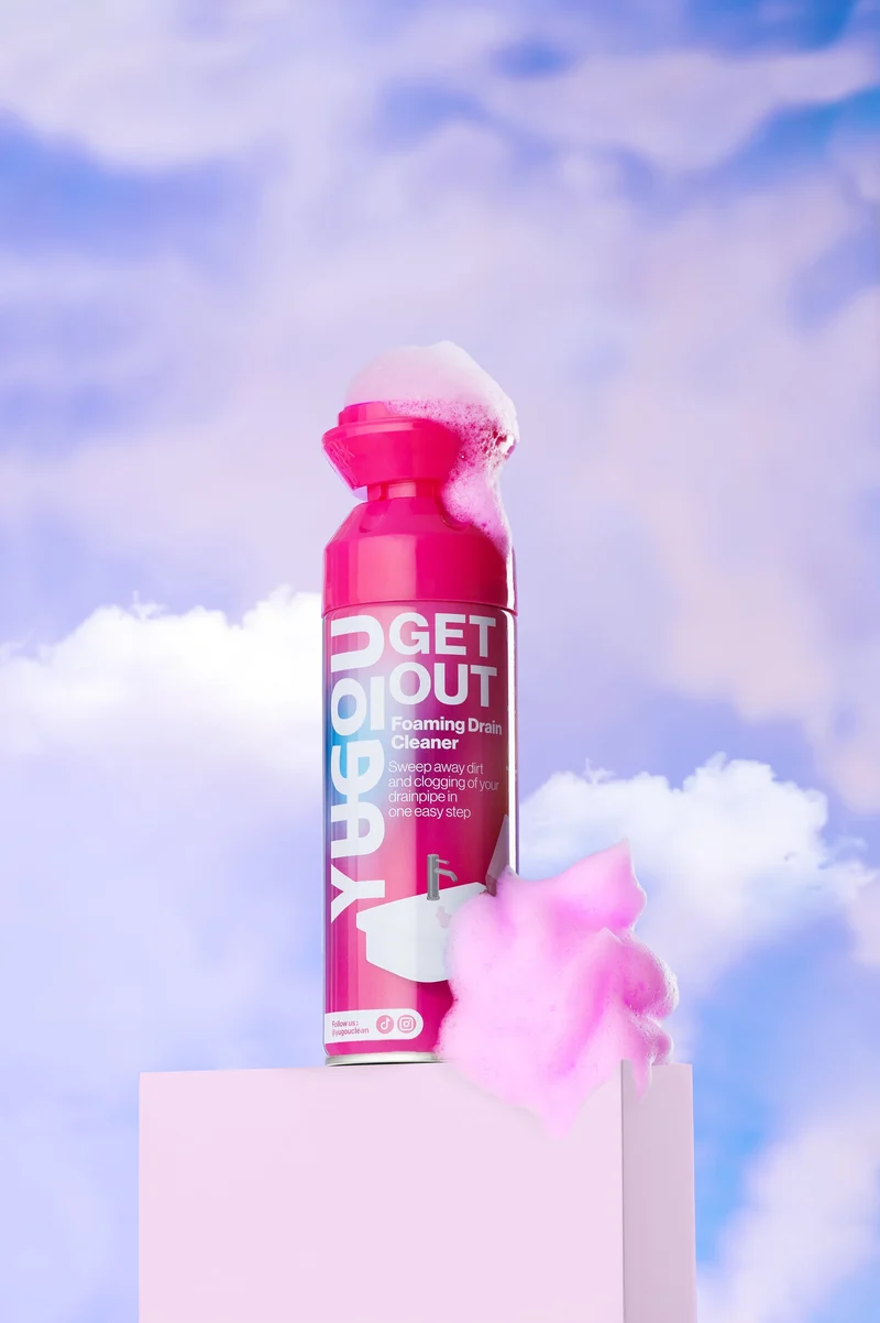 TikTok Viral : Yugou Get Out mousse nettoyant pour canalisations 450ml