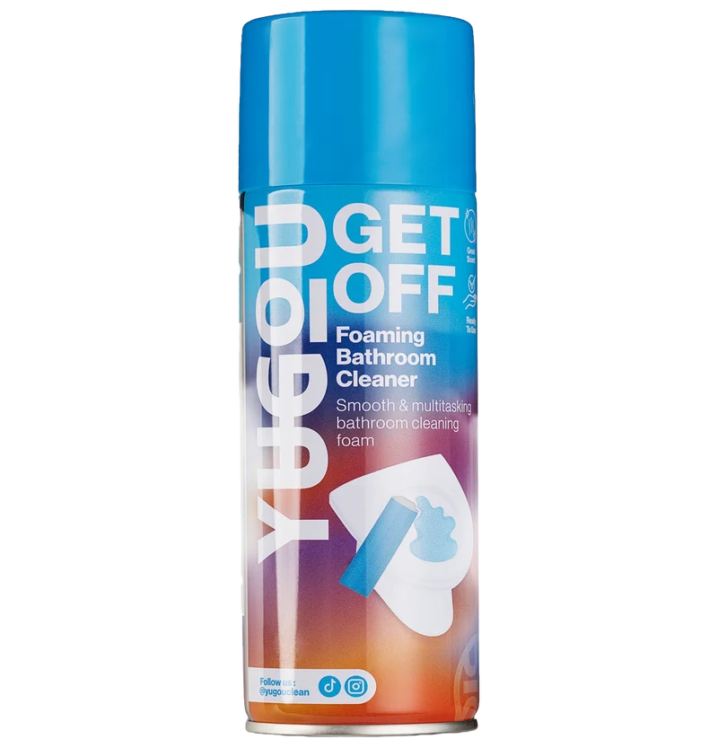 YUGOU Nettoyant Moussant Pour Salle de Bain 450 ml – Nettoyant Moussant pour Carrelage, Douche & Toilette