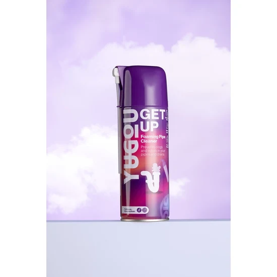 YUGOU Nettoyant Mousse pour Tuyaux Get Up 450 ml – Débouchage Rapide & Mousse Nettoyante Profonde pour Évacuation