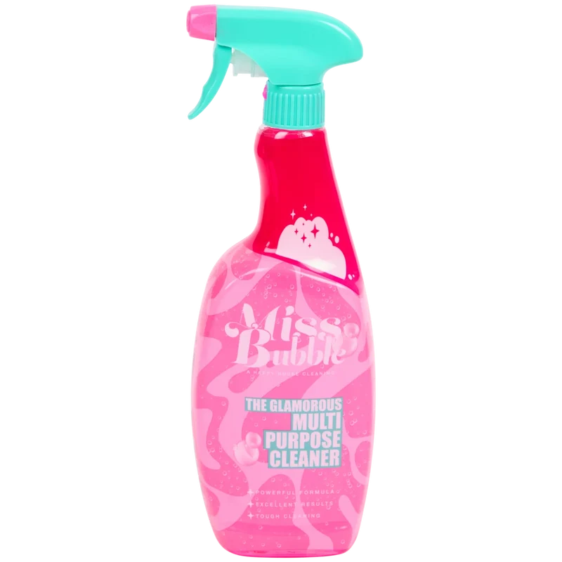Miss Bubble - Le nettoyant polyvalent rose glamour