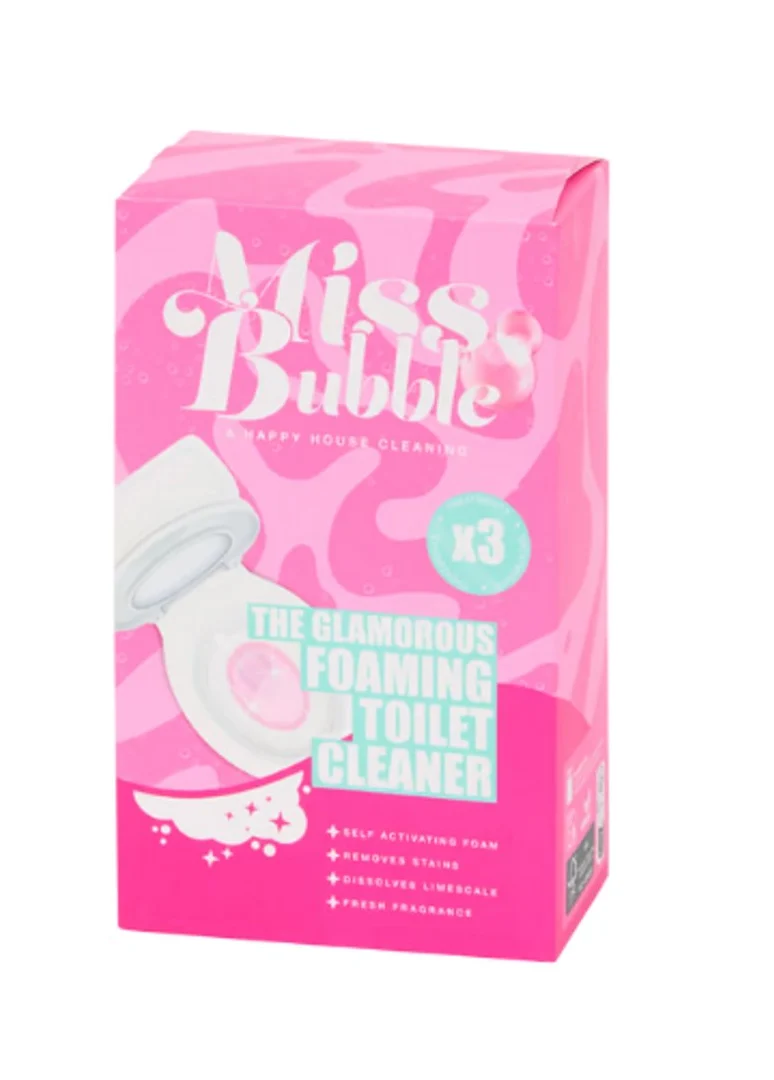 Miss Bubble - Le nettoyant toilette moussant glamour