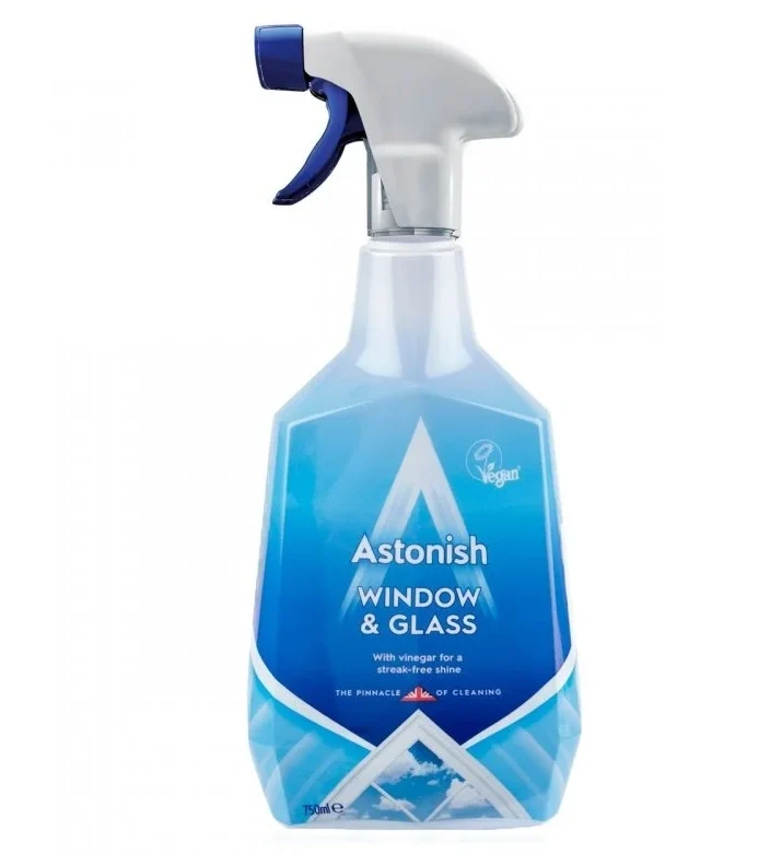 Astonish Nettoyant pour vitres et verre 750ml Nettoyant pour vitres sans traces