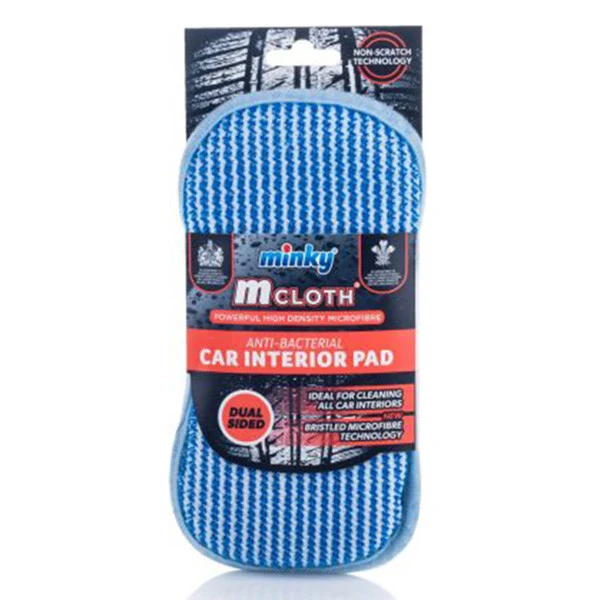 Minky Tampon de nettoyage antibactérien intérieur voiture