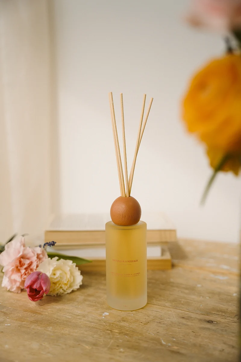 Diffuseur à roseaux - Pamplemousse fleuri & lavande
