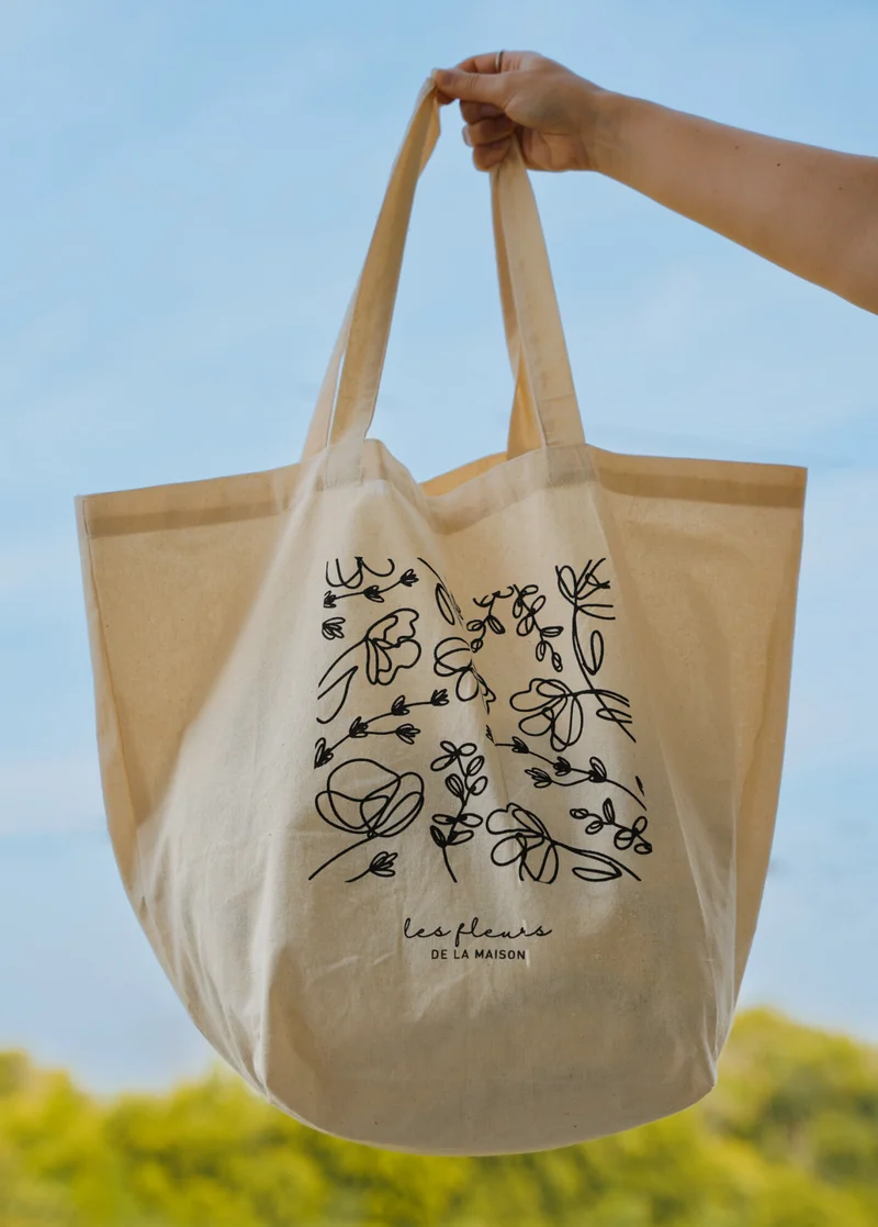 Sac de coton réutilisable - Tote