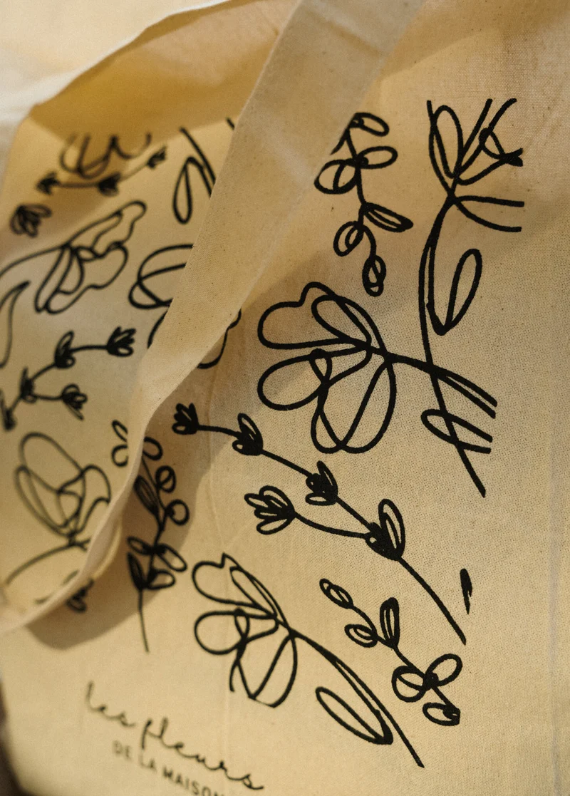 Sac de coton réutilisable - Tote