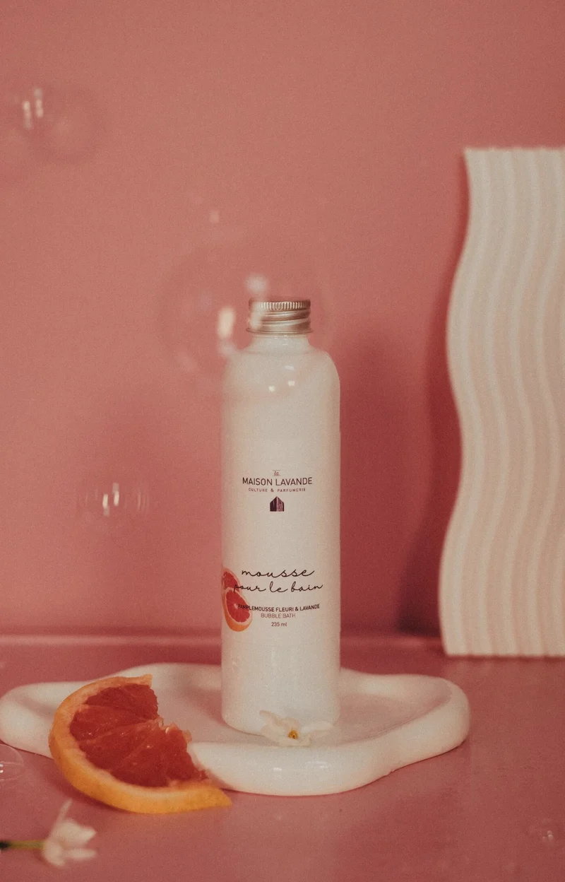 Mousse pour le bain - Pamplemousse fleuri & lavande