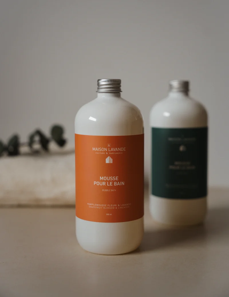 Mousse pour le bain - Pamplemousse fleuri & lavande