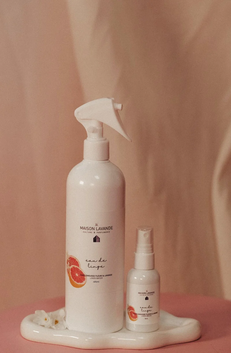 Eau de linge - Pamplemousse fleuri & lavande