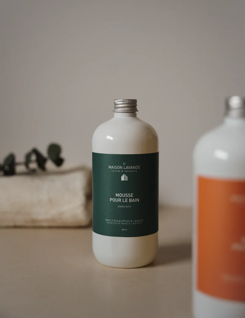 Mousse pour le bain - Bois d'eucalyptus & lavande