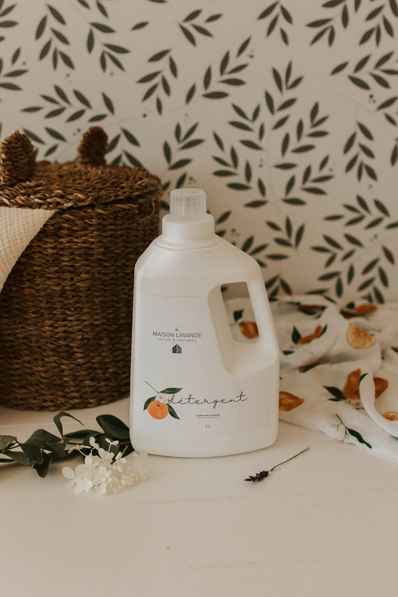 Détergent à lessive - Clémentine & lavande