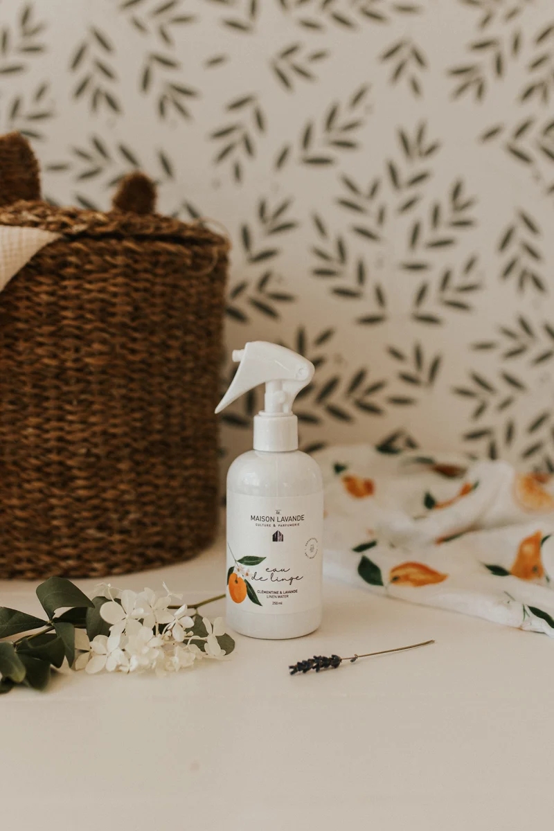 Eau de linge - Clémentine & lavande