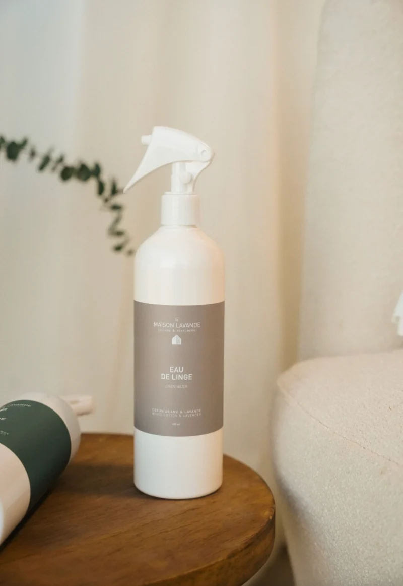 Eau de linge - Coton Blanc & lavande