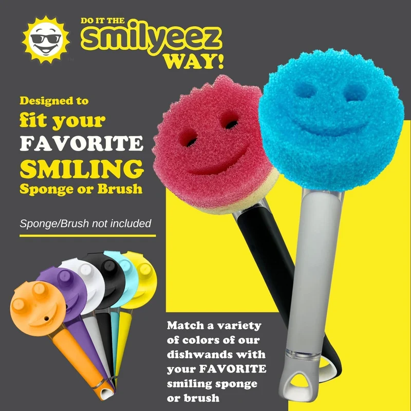 Poignée distributeur de savon Smilyeez Daddy pour Scrub Daddy