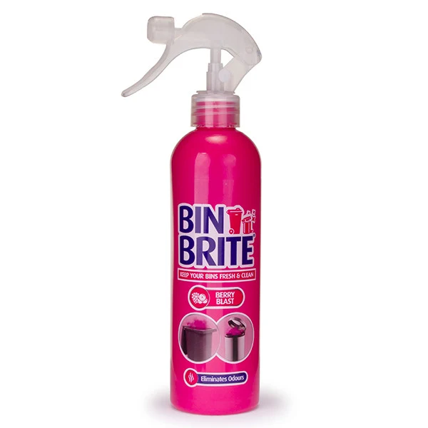 Bin Brite Spray Désodorisant pour Poubelle – Berry Blast (400 ml)