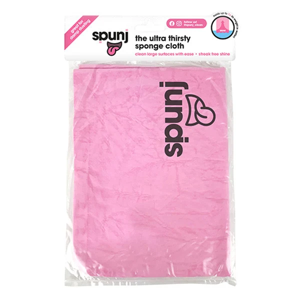 Spunj de chiffon ultra absorbant (rose)