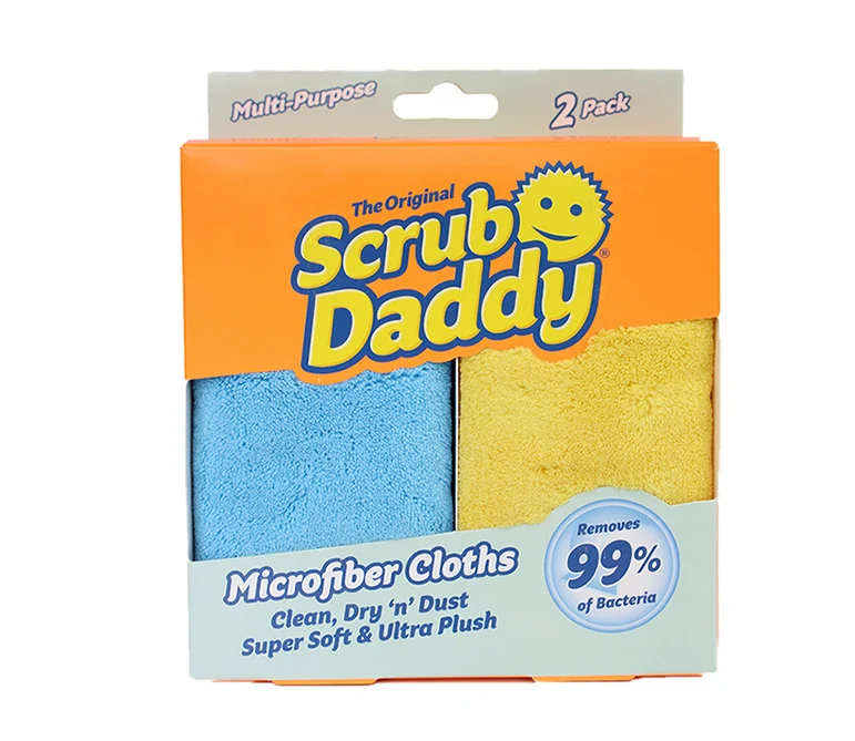 Scrub Daddy chiffons en microfibre 2 pièces