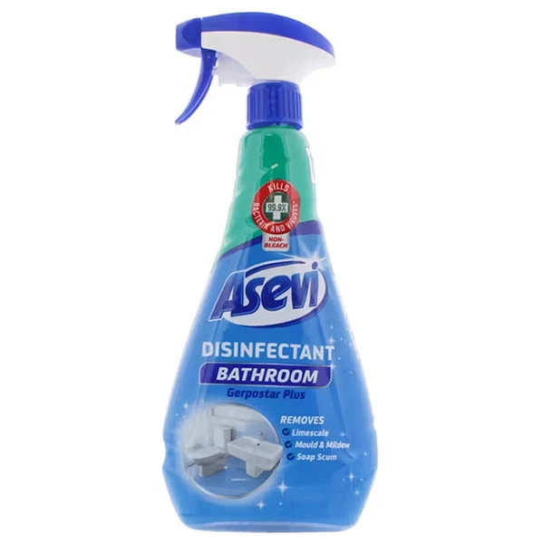 Asevi spray désinfectant nettoyant salle de bain 720 ml