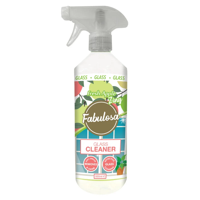 Fabulosa Nettoyant Vitres Étincelant Pomme Fraîche 500 ml