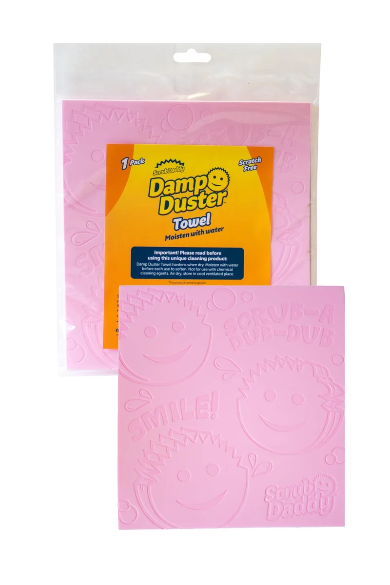 Scrub Daddy Chiffon de dépoussiérage humide - Rose