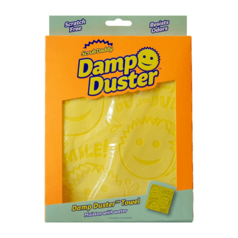 Scrub Daddy Chiffon de dépoussiérage humide Jaune