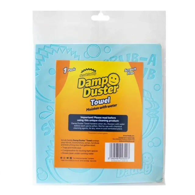 Scrub Daddy Chiffon d'époussetage humide - Bleu