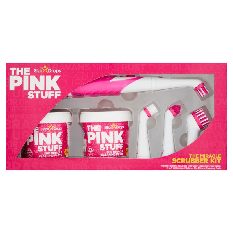The Pink Stuff Le kit de pâte miracle de nettoyage