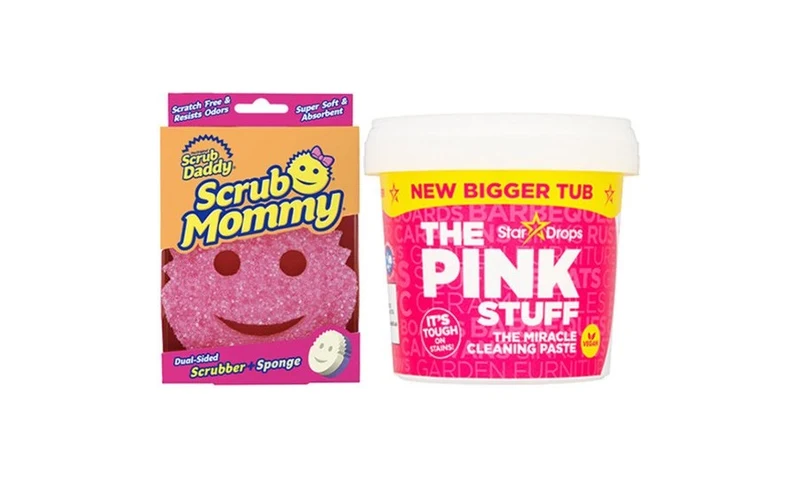 The Pink Stuff Pâte 850 grammes & The Original Scrub Mommy
