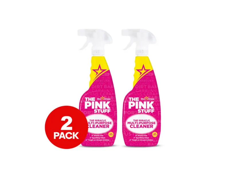 The Pink Stuff Spray nettoyant multi-usage 750ml - lot de 2