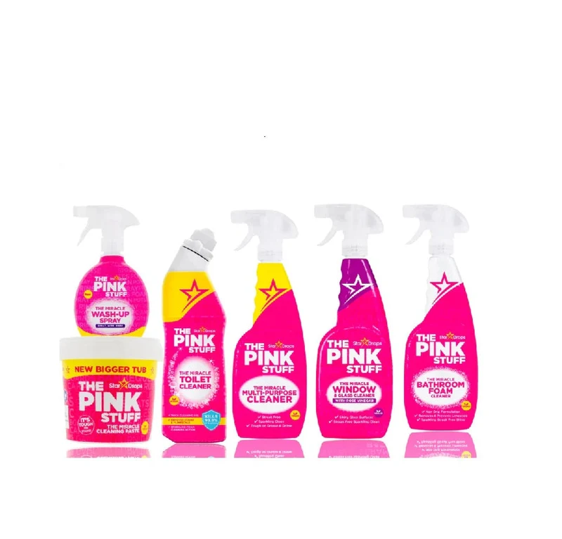 The Pink Stuff - Super Set pour Salon & Salle de Bain
