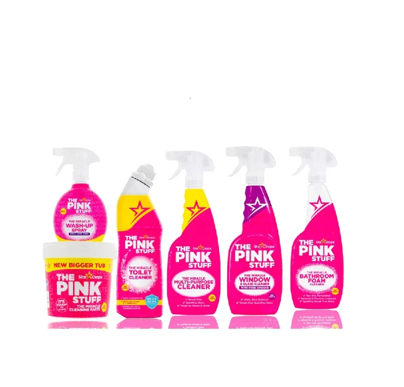 The Pink Stuff - Ensemble salon et salle de bain