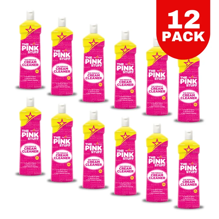 The Pink Stuff Crème Nettoyante 500ml - pack de 12