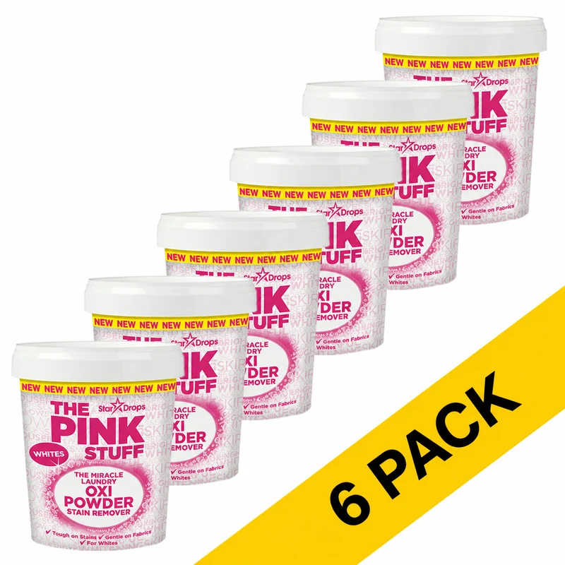 The Pink Stuff Détachant Couleur 1kg - pack de 6