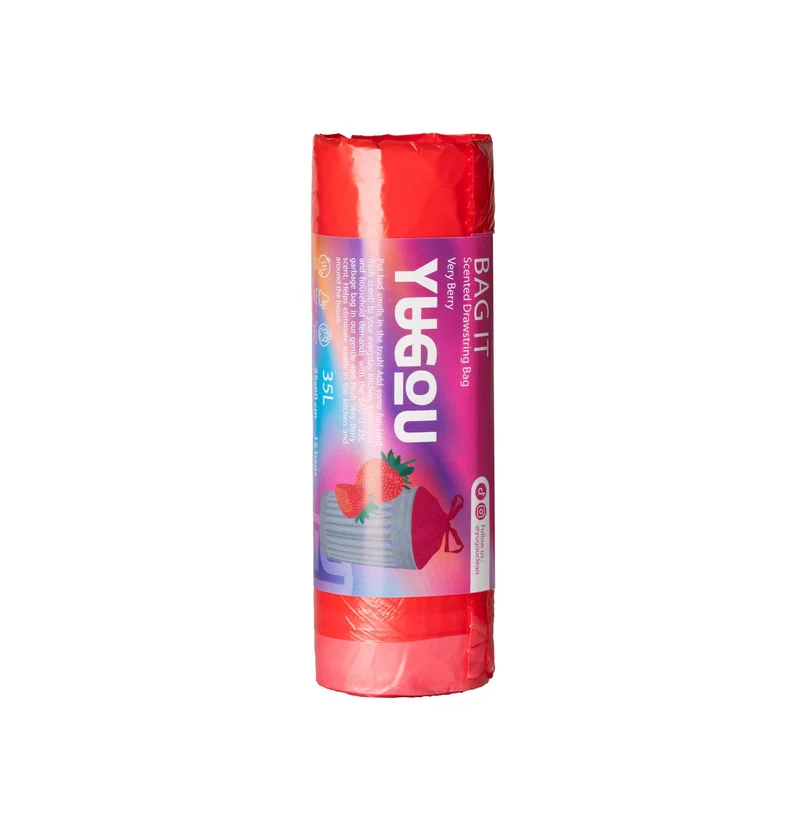 Yugou Sacs poubelle avec parfum Very Berry de Suède - 35 liter - TikTok Viral