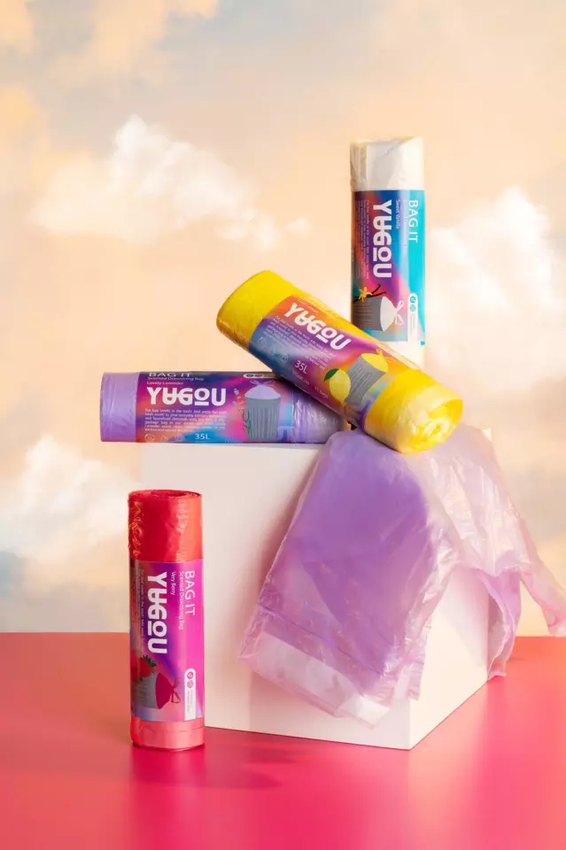 Yugou Sacs poubelle avec parfum Very Berry de Suède - 35 liter - TikTok Viral