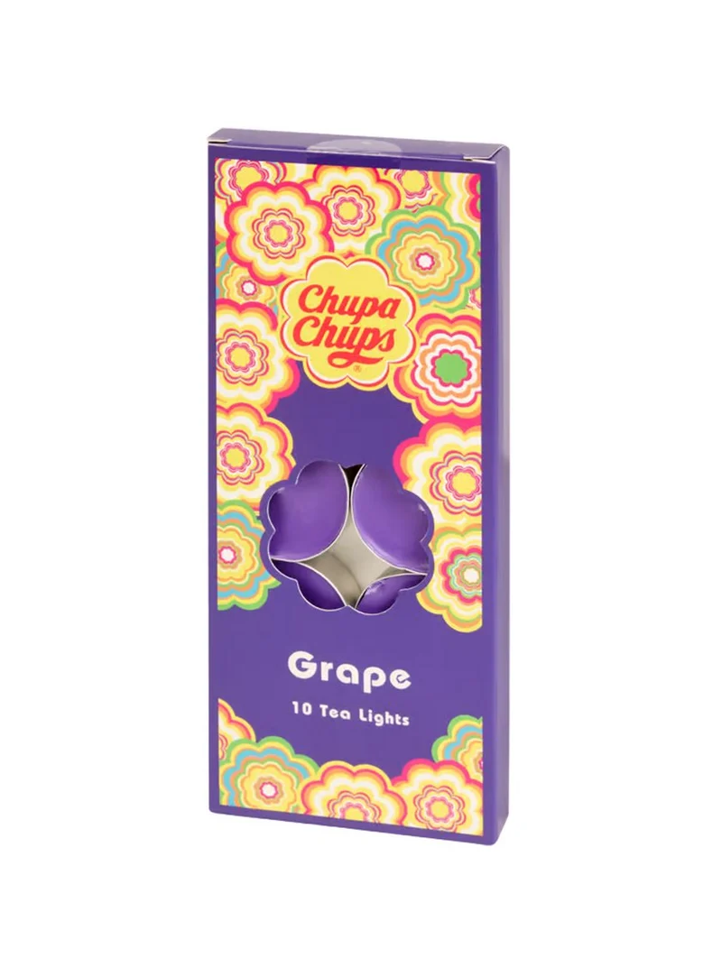 Chupa Chups bougies chauffe-plat parfumées 10 pièces - Raisin