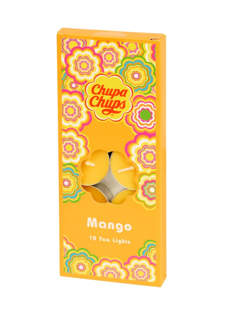 Chupa Chups bougies chauffe-plat parfumées 10 pièces - Mangue