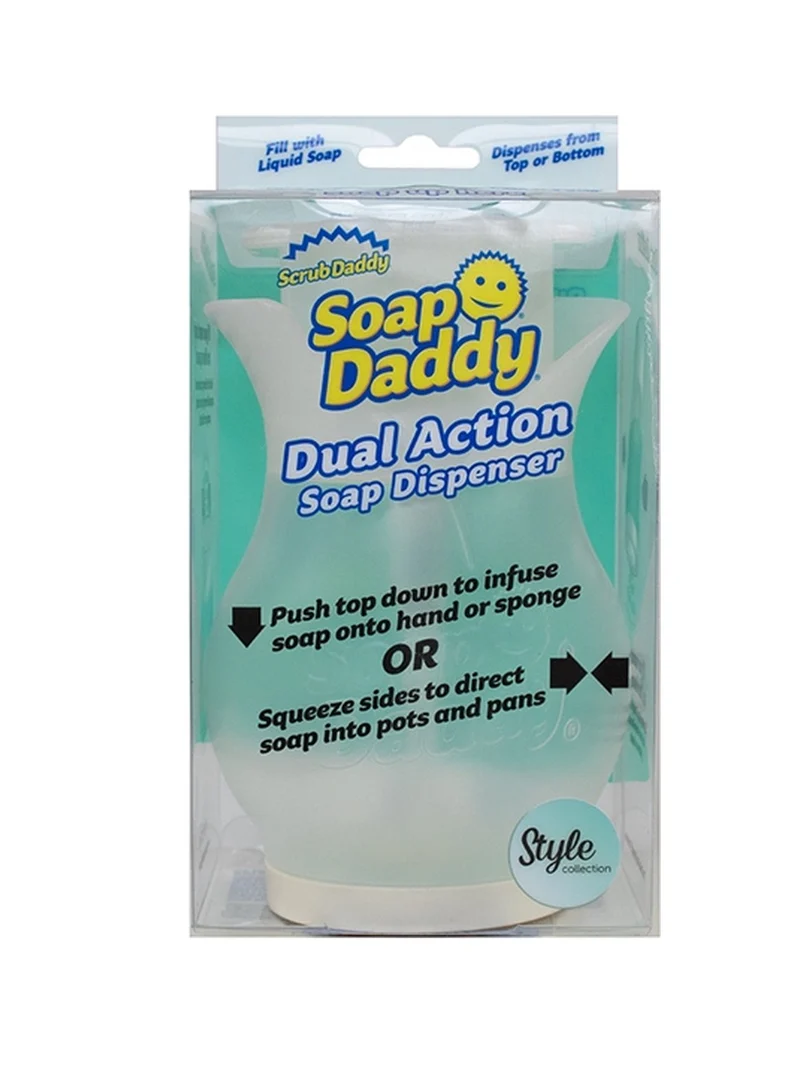Scrub Daddy - Distributeur de savon Soap Daddy à double action