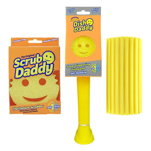 Ensemble Brillance Propre | Scrub Daddy | Jaune