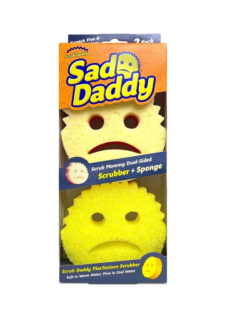 Papa Triste - Scrub Daddy - Scrub Mommy