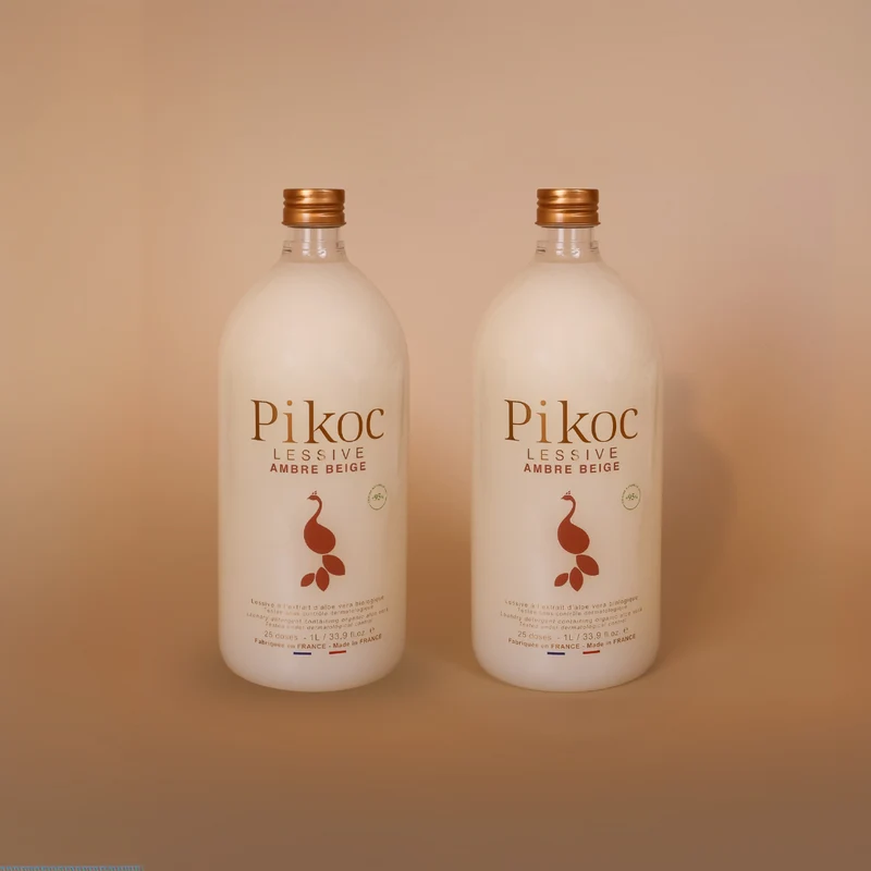 Lessive 1L Ambre Beige x2