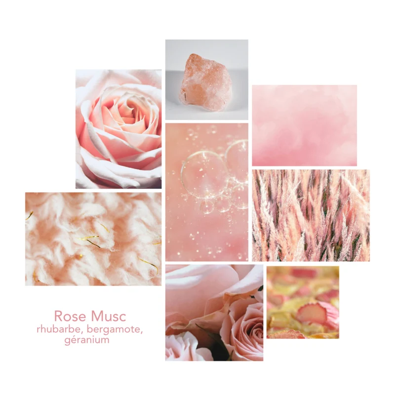 Liquide Vaisselle et son Éco-recharge - Rose Musc