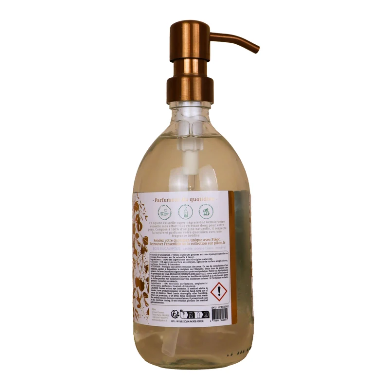 Liquide vaisselle Bois Eucalyptus 490mL